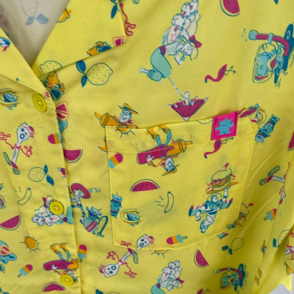 Disney Vibrant Yellow Character Shirt - Picture 3 of 9